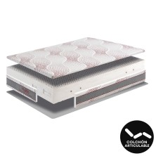 Colchón Látex 100% Con Funda Antivirus Vitalux Doñana