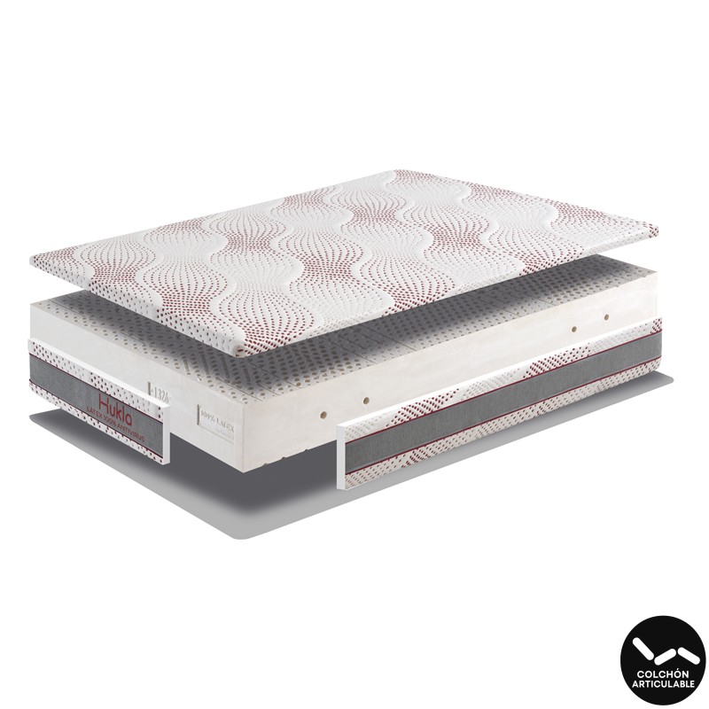 Colchón Látex 100% Con Funda Antivirus Vitalux Doñana