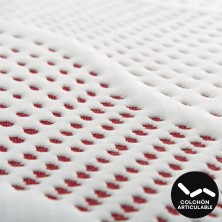 Colchón Látex 100% Con Funda Antivirus Vitalux Doñana