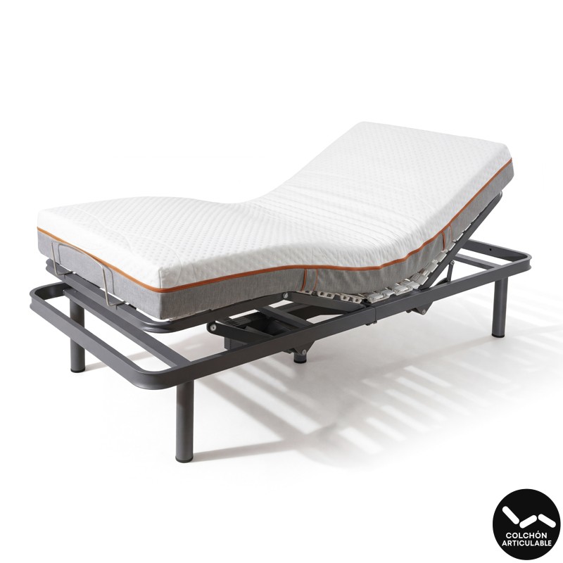 Colchón Viscoelástico + HR Con Funda Lavable Asistencial Vitalux Comillas