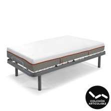 Colchón Viscoelástico + HR Con Funda Lavable Asistencial Vitalux Comillas