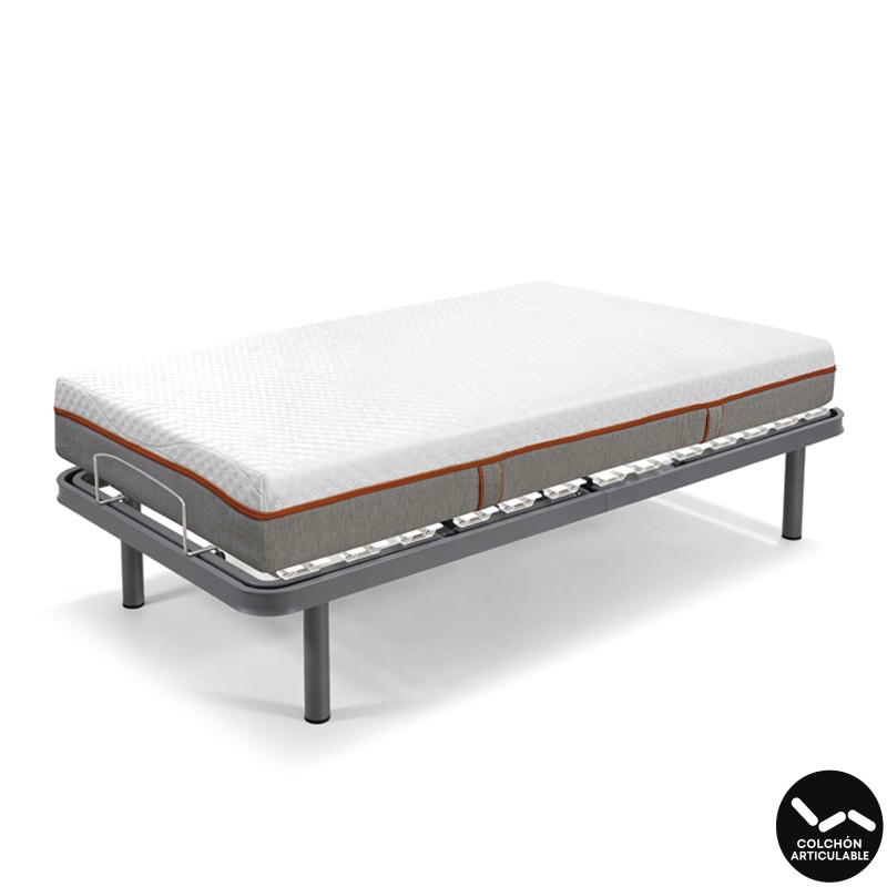 Colchón Viscoelástico + HR Con Funda Lavable Asistencial Vitalux Comillas