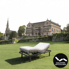 Colchón Viscoelástico + HR Con Funda Lavable Asistencial Vitalux Comillas