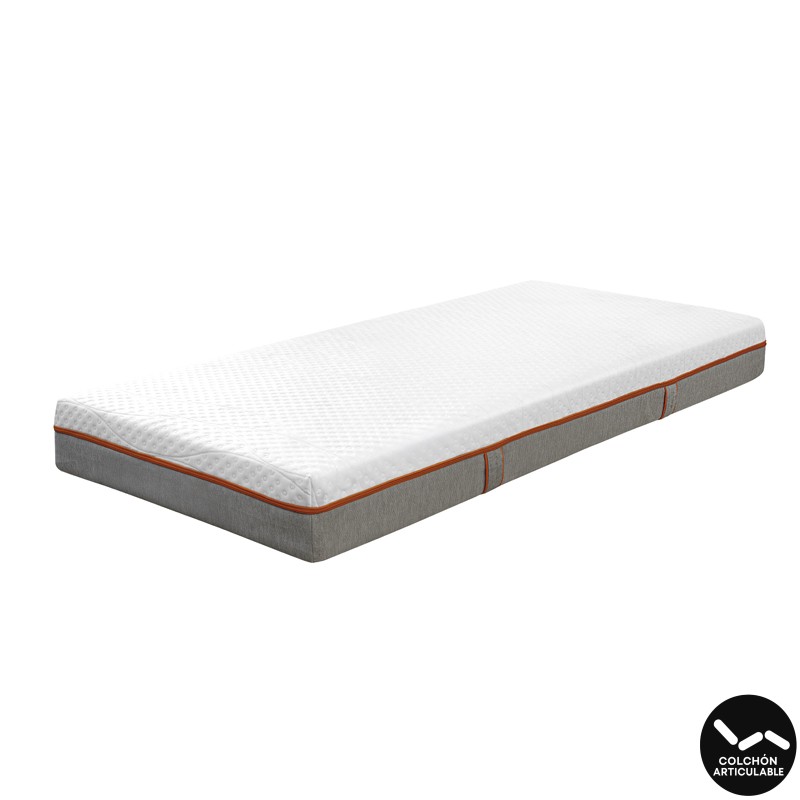 Colchón Viscoelástico + HR Con Funda Lavable Asistencial Vitalux Comillas