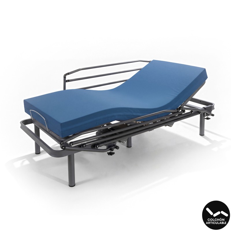 Colchón Viscoelástico Impermeable Con Funda Sanitaria Asistencial Vitalux Monfragüe