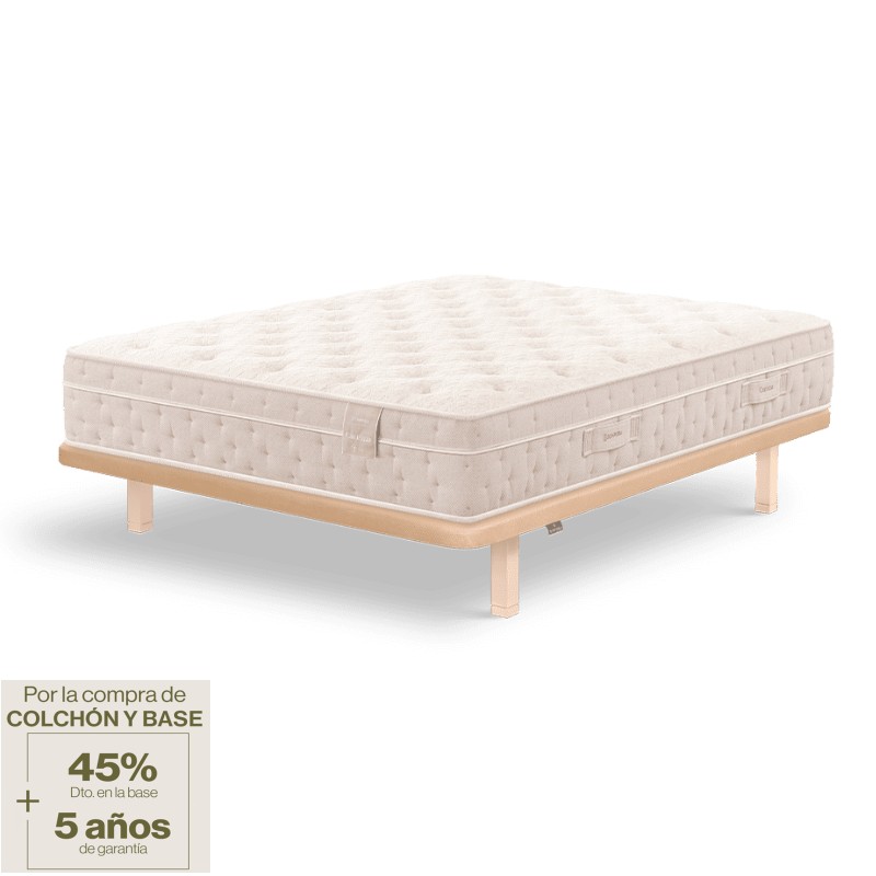 Base Tapizada Sonpura Concept Beige