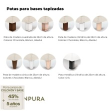 Base Tapizada Sonpura Concept Beige