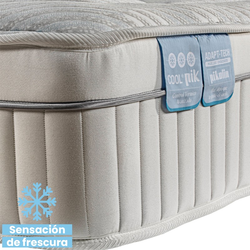 Colchón Pikolin COOLPIK Muelles Ensacados Con Hilo Frío