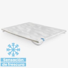 Topper Pikolin Coolpik Viscoelástico Con Hilo Frío