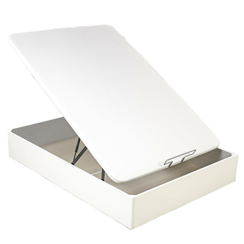 Canapé Abatible de Madera Sleepful® Bedbox Blanco