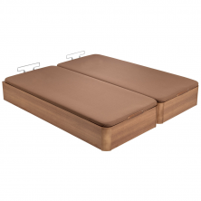 Canapé Abatible de Madera Sleepful® Bedbox Cerezo