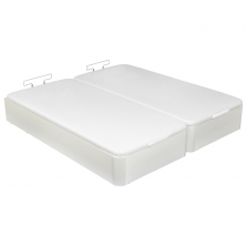 Canapé Abatible de Madera Sleepful® Bedbox Blanco