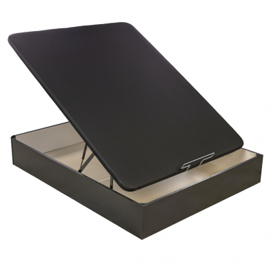 Canapé Abatible de Madera Sleepful® Bedbox Negro