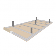 Base Tapizada Sonpura Concept Chocolate