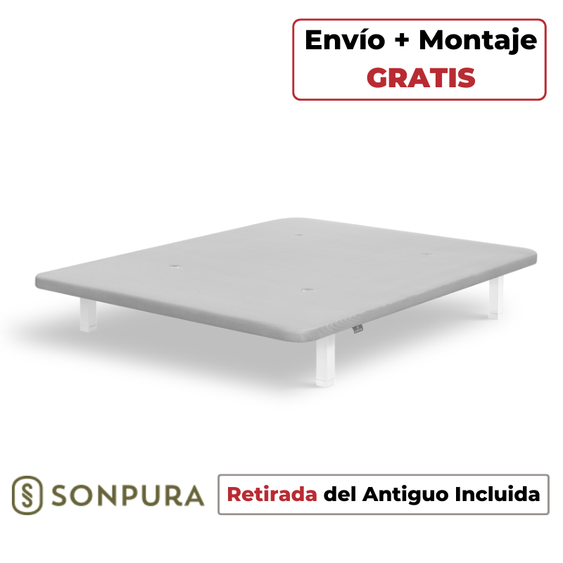 Base Tapizada Sonpura Concept Gris