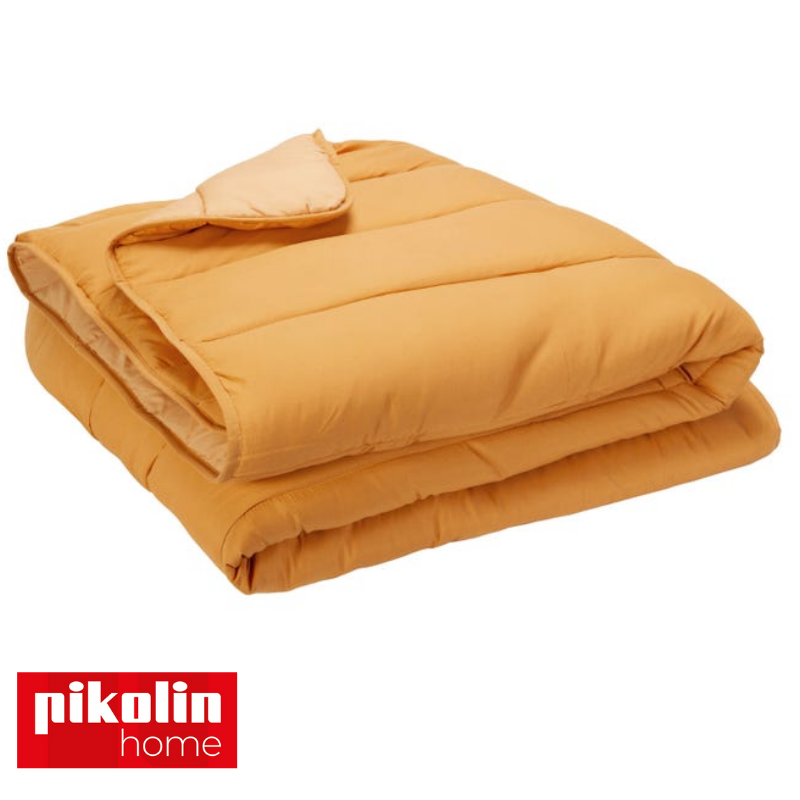 Edredón Nórdico De Fibra Pikolin Home Bicolor Para Otoño / Invierno 300gr Mostaza