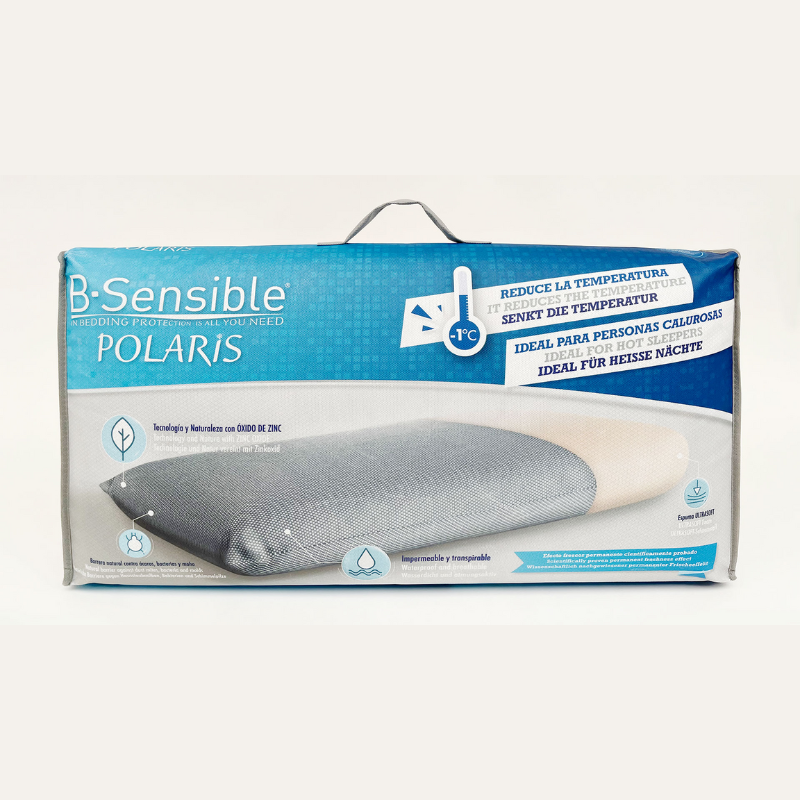 Almohada B-Sensible Polaris Con Funda Fresca Termoreguladora Refrescante