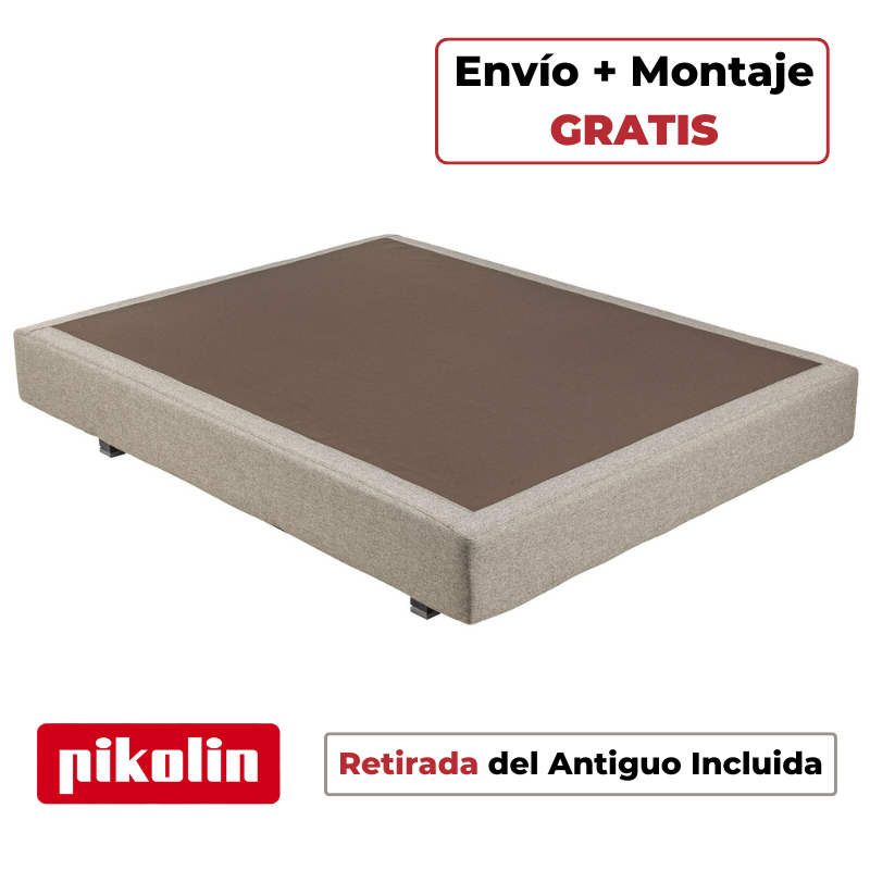 Canapé Pikolin Fijo Textil Transpirable Con Patas Ash