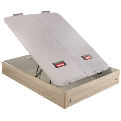 Canapé Abatible de Madera de Tapa Doble Pikolin Design Natural  Apertura Eléctrica