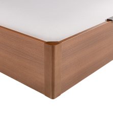 Canapé Abatible de Madera de Tapa Única Pikolin Design Alta Capacidad Cerezo Apertura Eléctrica