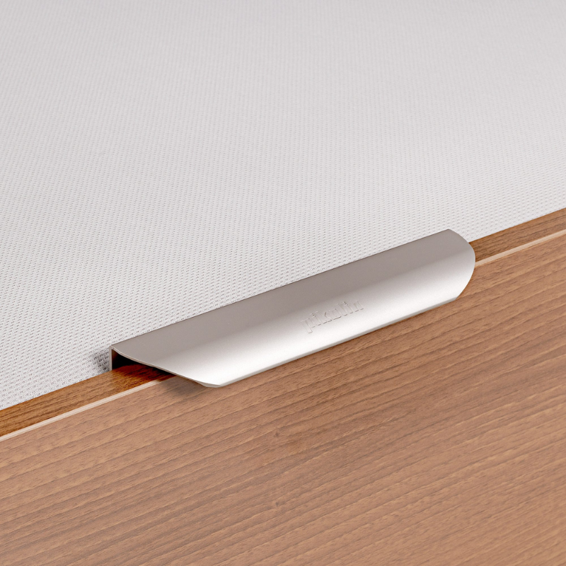 Canapé Abatible de Madera de Tapa Única Pikolin Design Alta Capacidad Cerezo Apertura Eléctrica