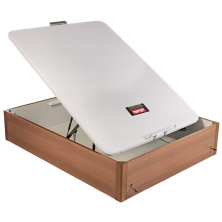 Canapé Abatible de Madera de Tapa Única Pikolin Design Alta Capacidad Cerezo Apertura Eléctrica