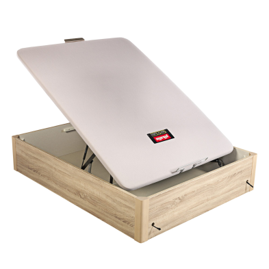 Canapé Abatible de Madera de Tapa Única Pikolin Design Alta Capacidad Natural Apertura Eléctrica