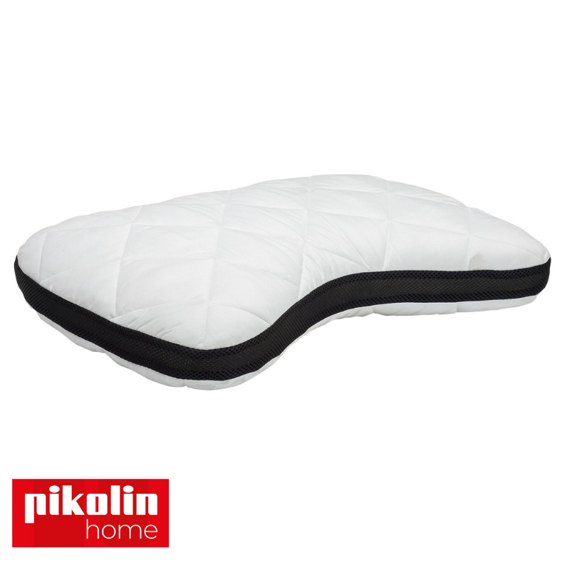 Almohada Pikolin Home Viscoelástica Para Hombros Antialérgica Doble Funda