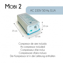 Colchón Antiescaras Mobiclinic® Mobi 2 con Motor Compresor