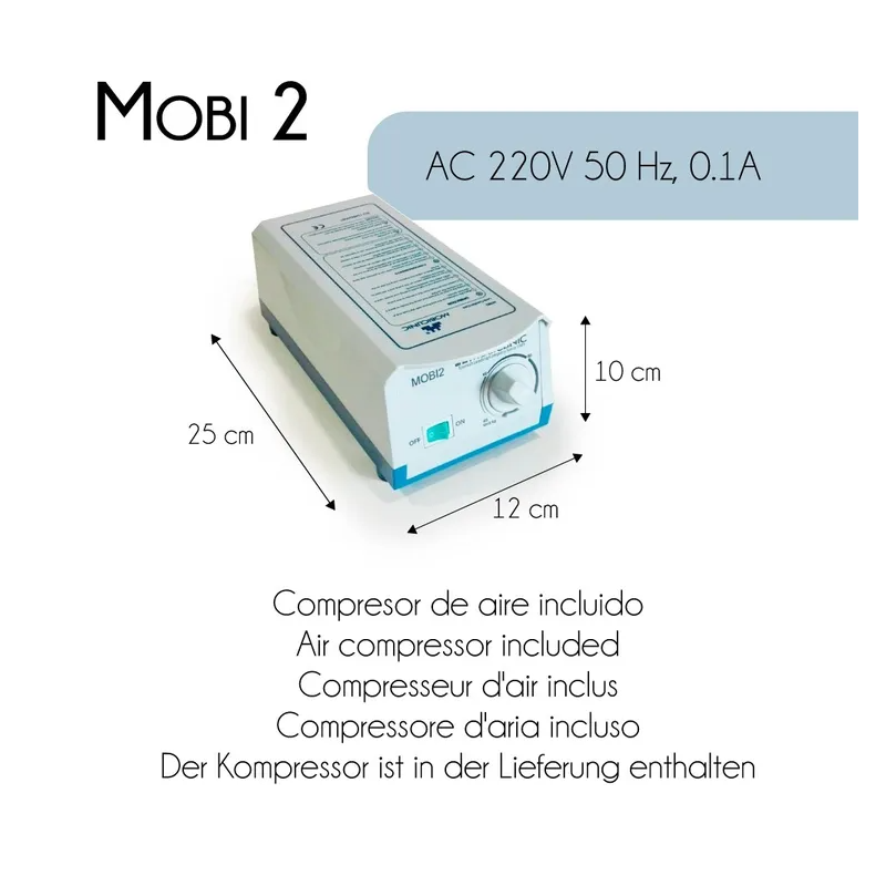 Colchón Antiescaras Mobiclinic® Mobi 2 con Motor Compresor