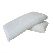 Pack Ahorro Colchón Viscogel + Canapé Abatible Sleepful® Blanco + Almohadas Visco