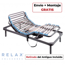 Cama Articulada Eléctrica Relax SmartBed Con Patas