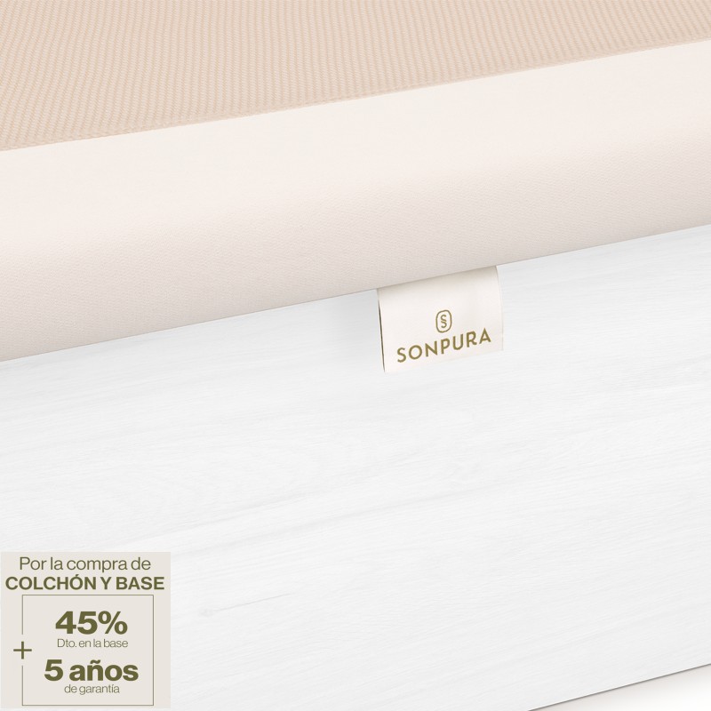 Canapé Abatible Sonpura Level Con Patas Nogal