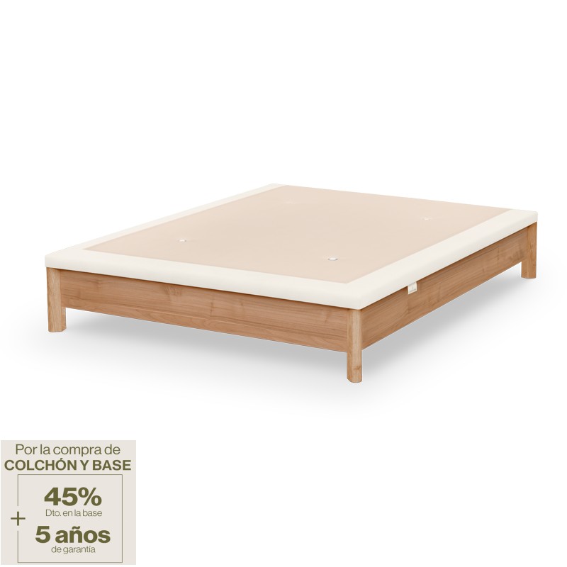 Canapé Abatible Sonpura Level Con Patas Nogal