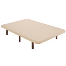 Pack Colchón Gaviota Oro Muelles Ensacados + Base Tapizada 3D Ares Relax + Patas