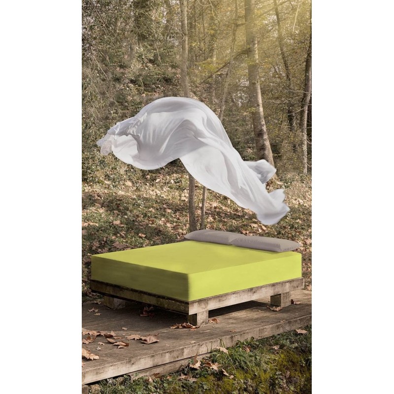 Pack Sábana Bajera + Funda Almohada Impermeable B-Sensible Naturzinc de Tencel