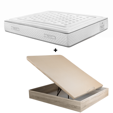 Pack Colchón Magnum + Canapé Abatible Relax Musa Natural 38/32cm