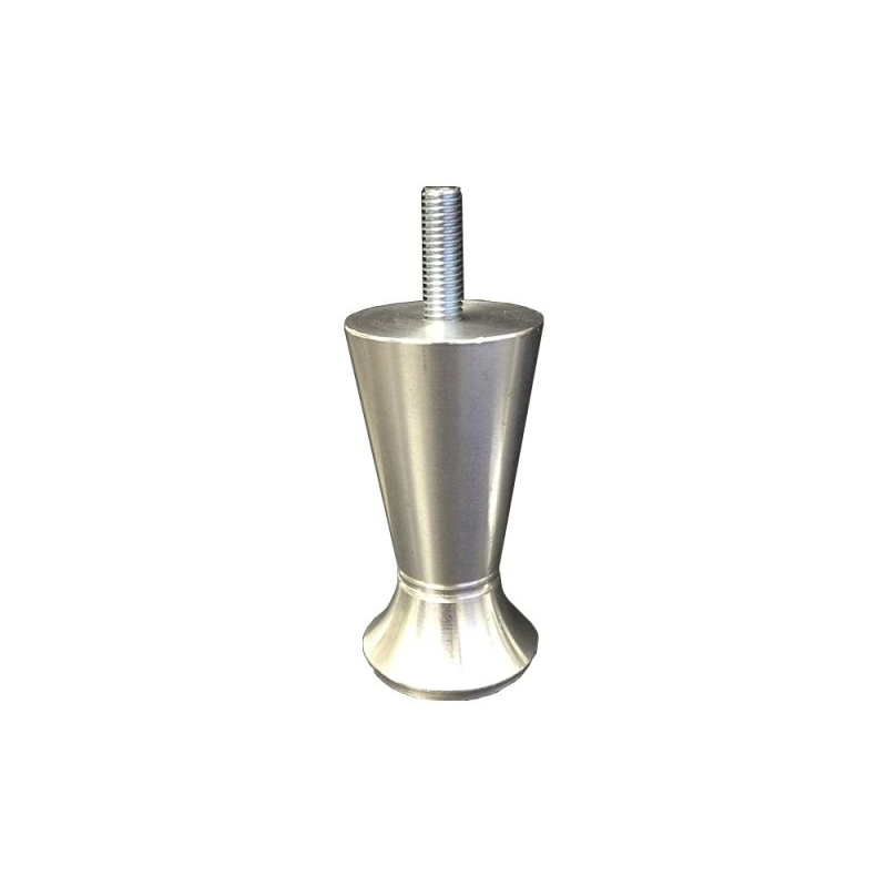 Juego de 4 Patas Fijas Simmons Conique Metal Chrome