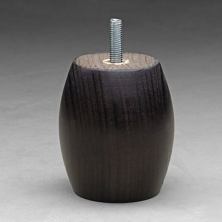 Juego de 4 Patas Fijas de Madera Simmons Olive Bois