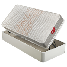 Pack Colchón Juvenil Pikolin Cherry + Canapé Abatible Apertura Lateral Blanco