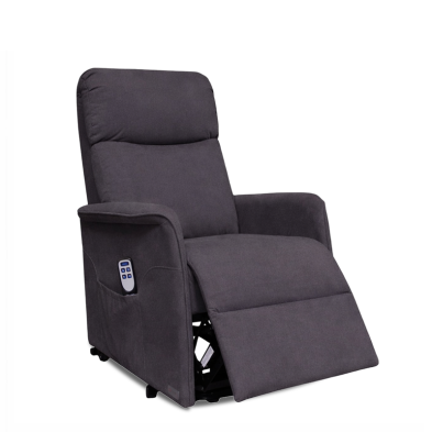 Sillón Relax O Luxen Miró Tapizado Ash Power Lift 2 Motores Levanta Personas