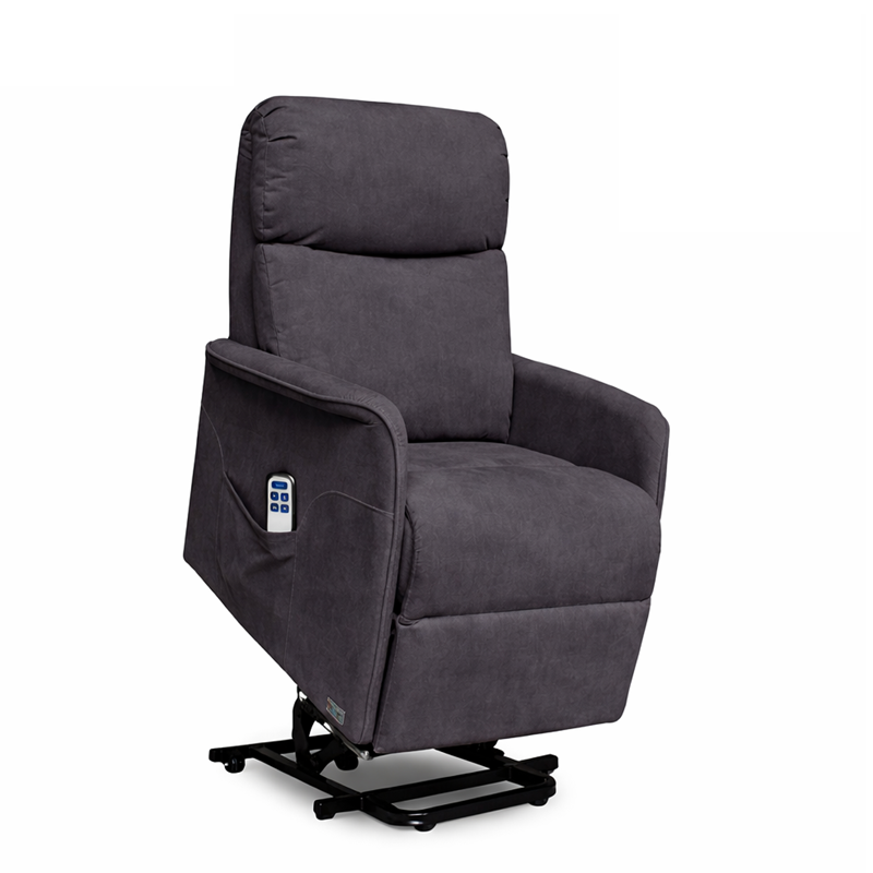 Sillón Relax O Luxen Miró Tapizado Ash Power Lift 2 Motores Levanta Personas