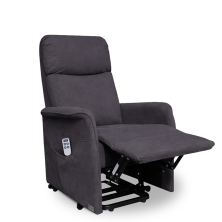 Sillón Relax O Luxen Miró Tapizado Ash Power Lift 2 Motores Levanta Personas