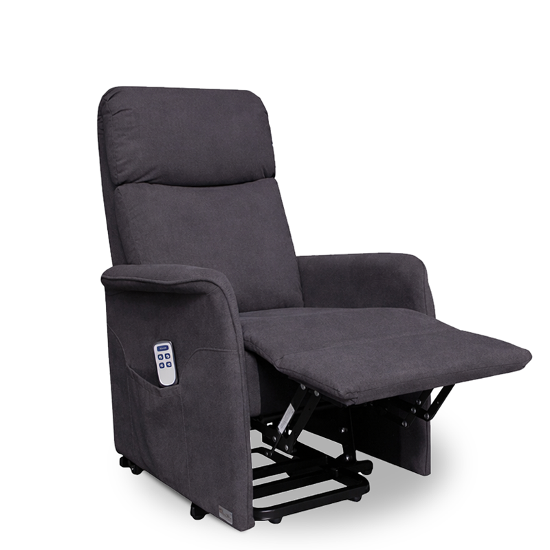 Sillón Relax O Luxen Miró Tapizado Ash Power Lift 2 Motores Levanta Personas