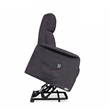 Sillón Relax O Luxen Miró Tapizado Ash Power Lift 2 Motores Levanta Personas