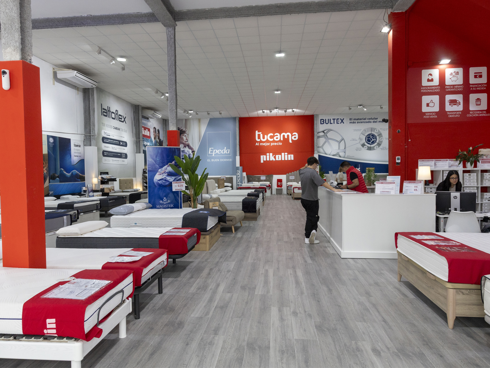 Imagen interior tienda TuCama Massanassa